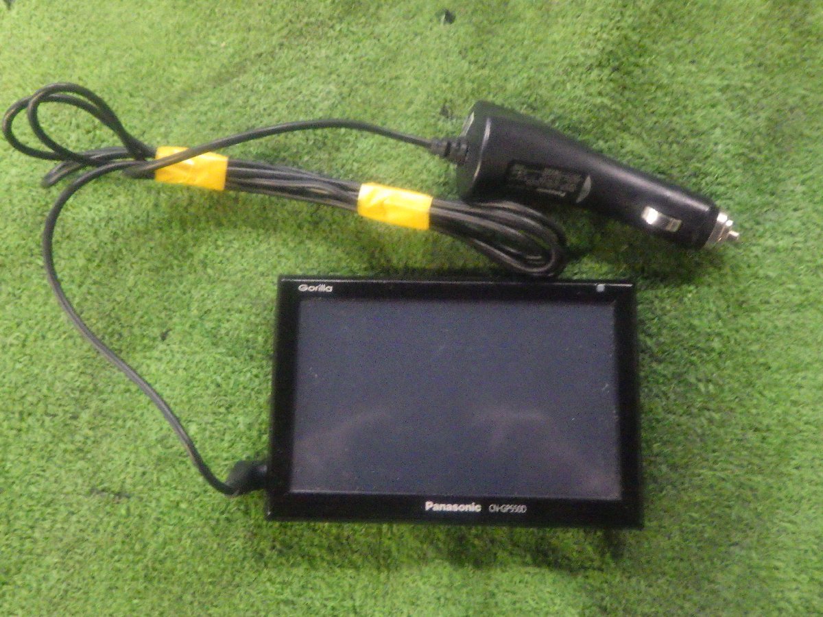 Panasonic gorilla ポータブルナビ CN-GP550D 中古品 Yahoo
