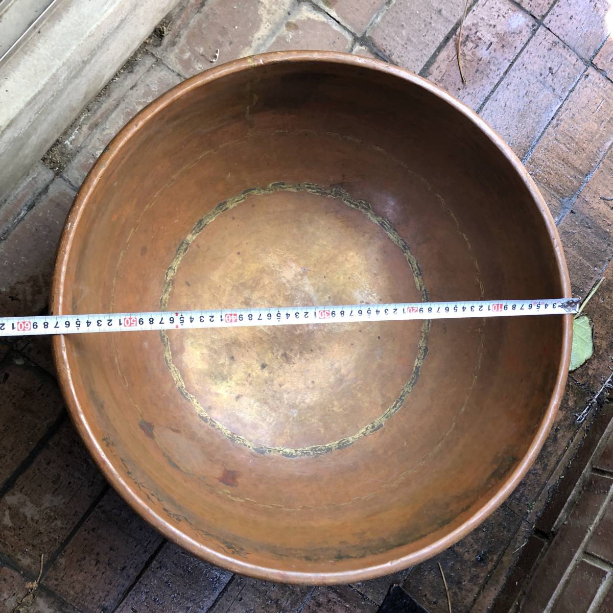 銅鍋 約 6.3 kg ◎ サワリ鍋 あん練 餡練 製菓道具 調理器具 ボウル