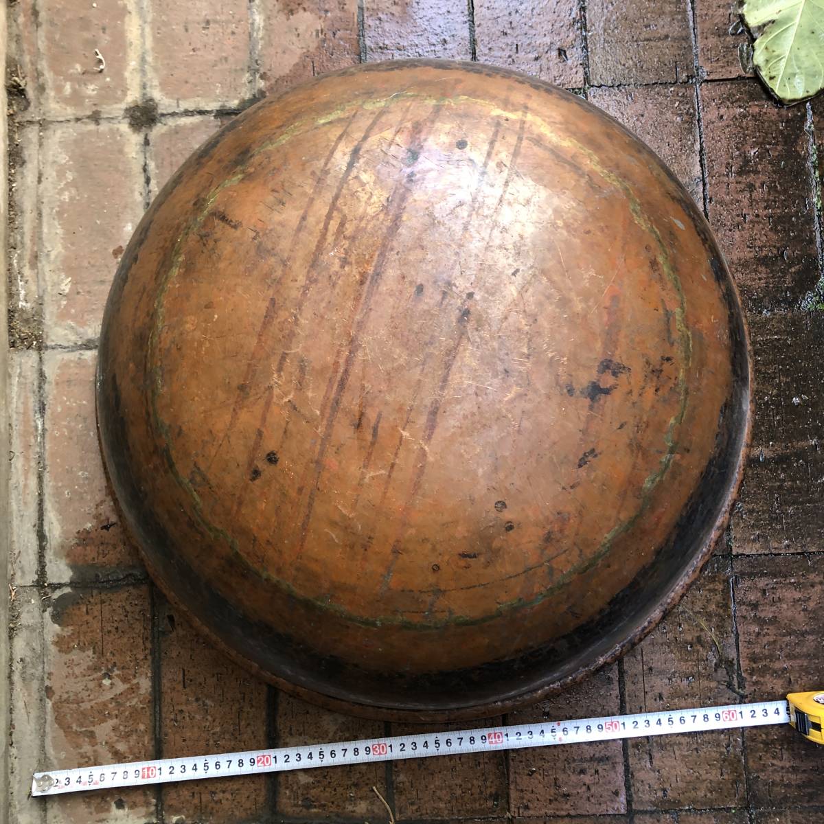 銅鍋 約 6.3 kg ◎ サワリ鍋 あん練 餡練 製菓道具 調理器具 ボウル