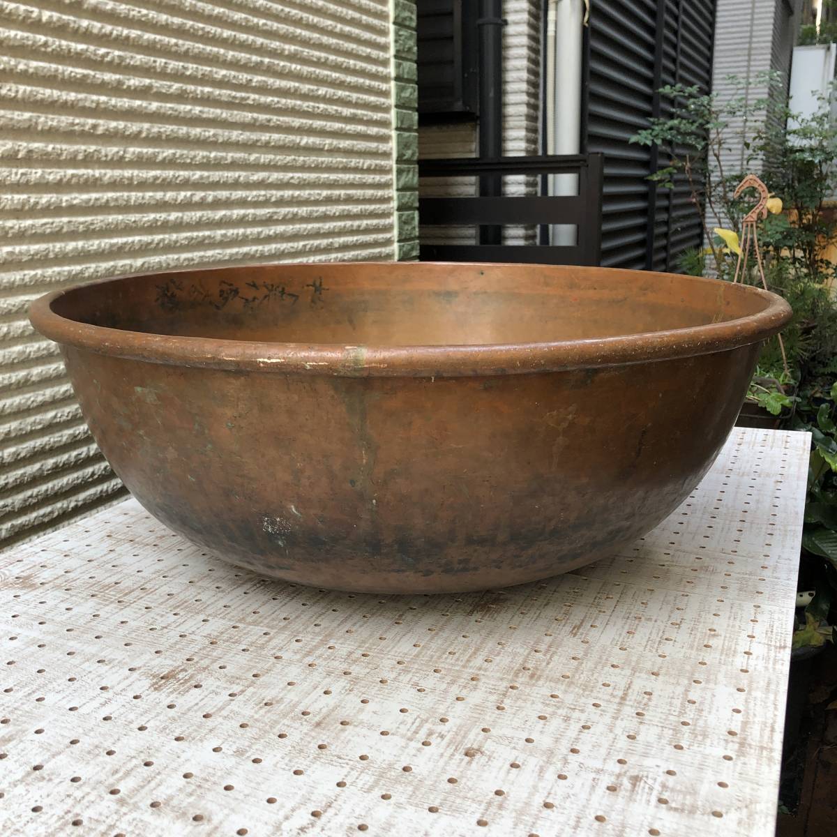 銅鍋 約 6.3 kg ◎ サワリ鍋 あん練 餡練 製菓道具 調理器具 ボウル