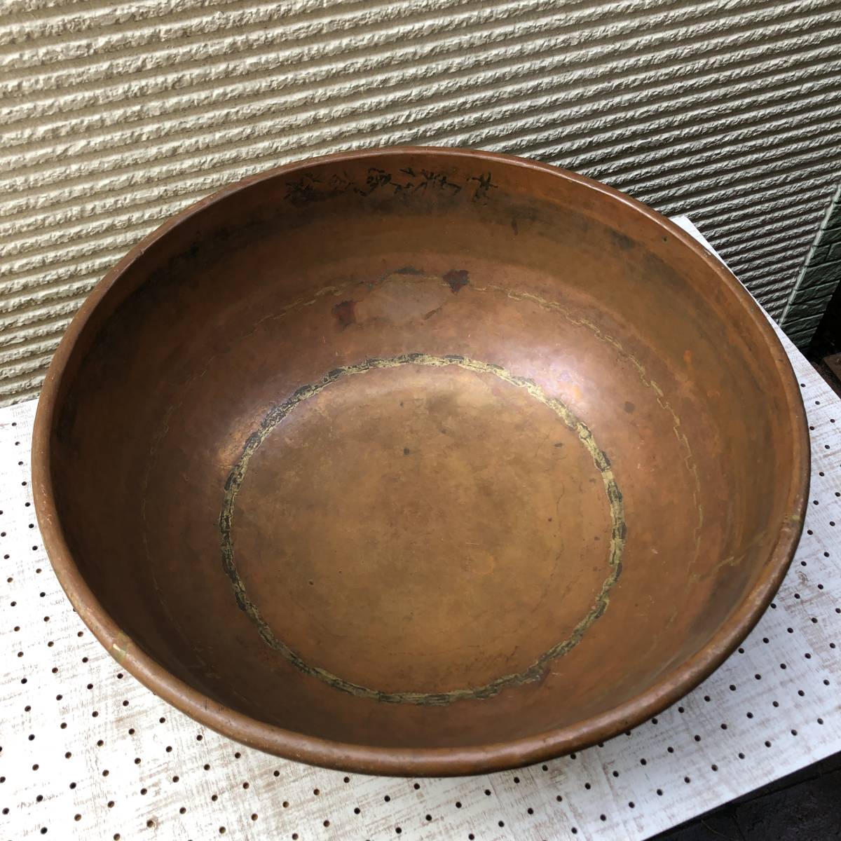 さわり鍋　サワリ鍋　銅鍋　銅　ボウル 中古品 さわり鍋 サワリ鍋 銅鍋 銅 ボウル ボール 中古品 さわり鍋