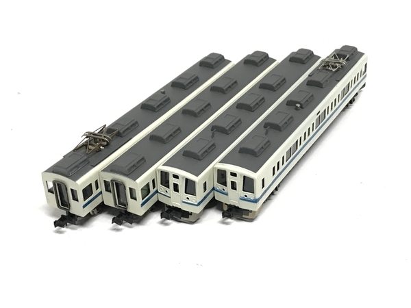 MIDORIYA 小田急9000系 デハ9200 デハ9300 デハ9100 デハ9000 4両セット 私鉄電車 鉄道模型 Nゲージ ジャンク F7219457