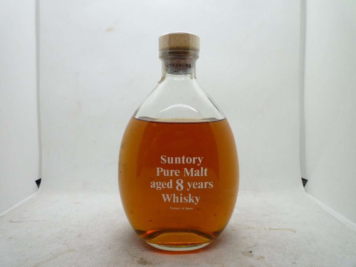 古酒 未開栓】【1000円スタート】suntory Pure Malt aged 8years