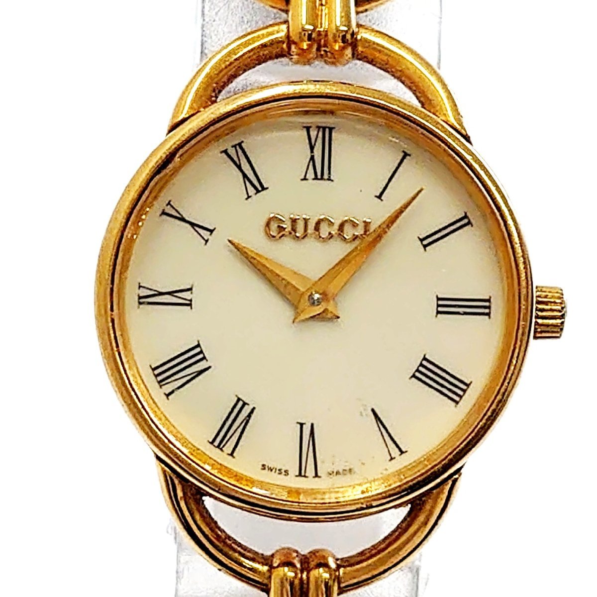 グッチ GUCCI 腕時計 6000.2.L シェル文字盤 レディースウォッチ