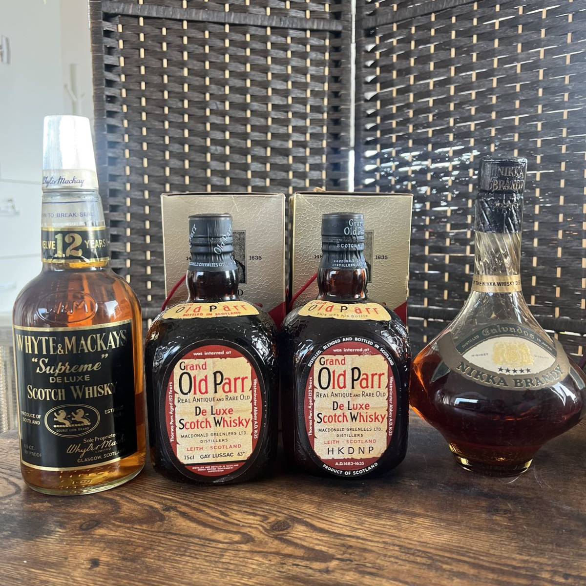未開栓 古酒 オールドパー Old Parr スコッチウィスキー De Luxe