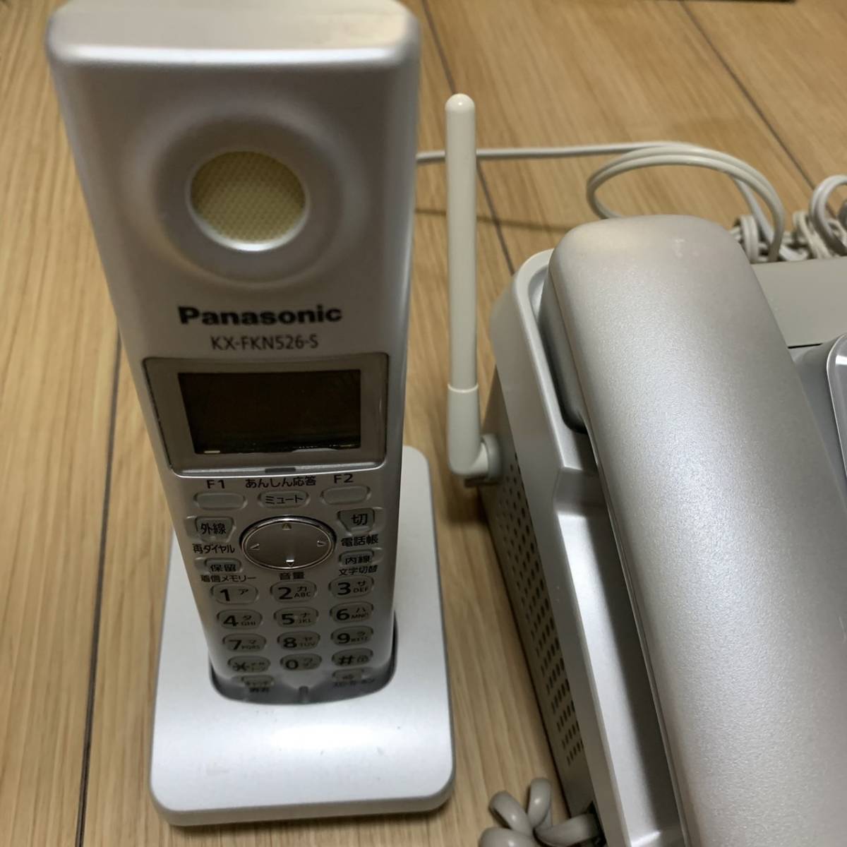 通話確認済み Panasonic KX-PW211-S 電話機 感熱紙ファクス/FAX
