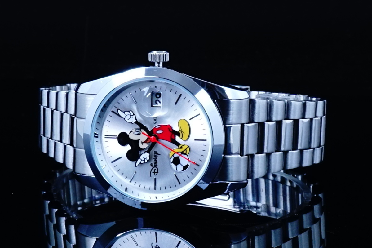 1円×2本aiko愛用Disney限定/MICKEYミッキーマウス別注コラボ時計 