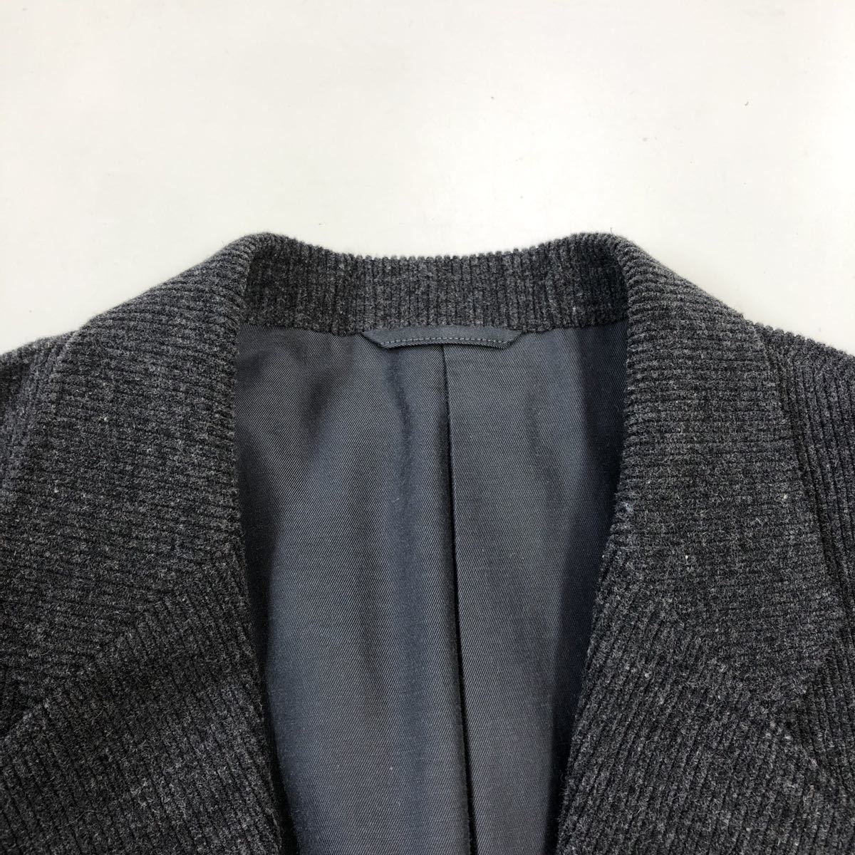 美品 Papas ウールコーデュロイ テーラードジャケット(L) 【公式通販】
