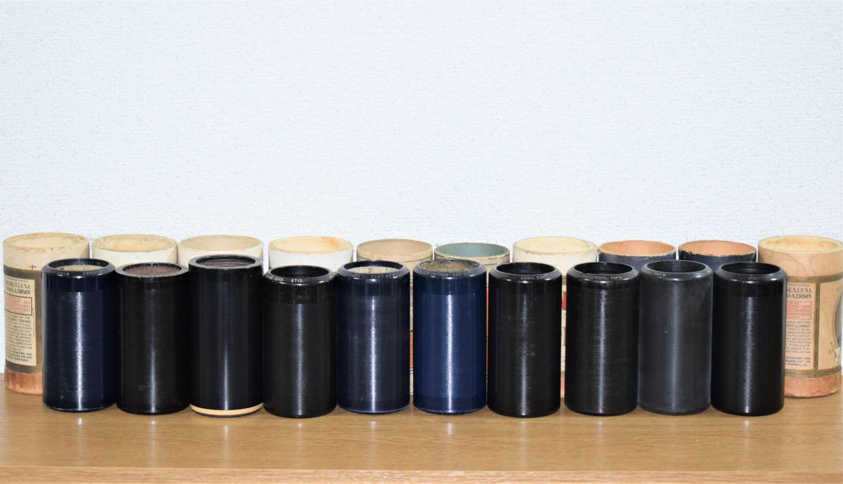  エジソン 蝋管レコード AMBEROLA RECORD 10本セット No.6(蓄音機)｜売買されたオークション情報、yahooの商品情報をアーカイブ公開 - オークファン その他