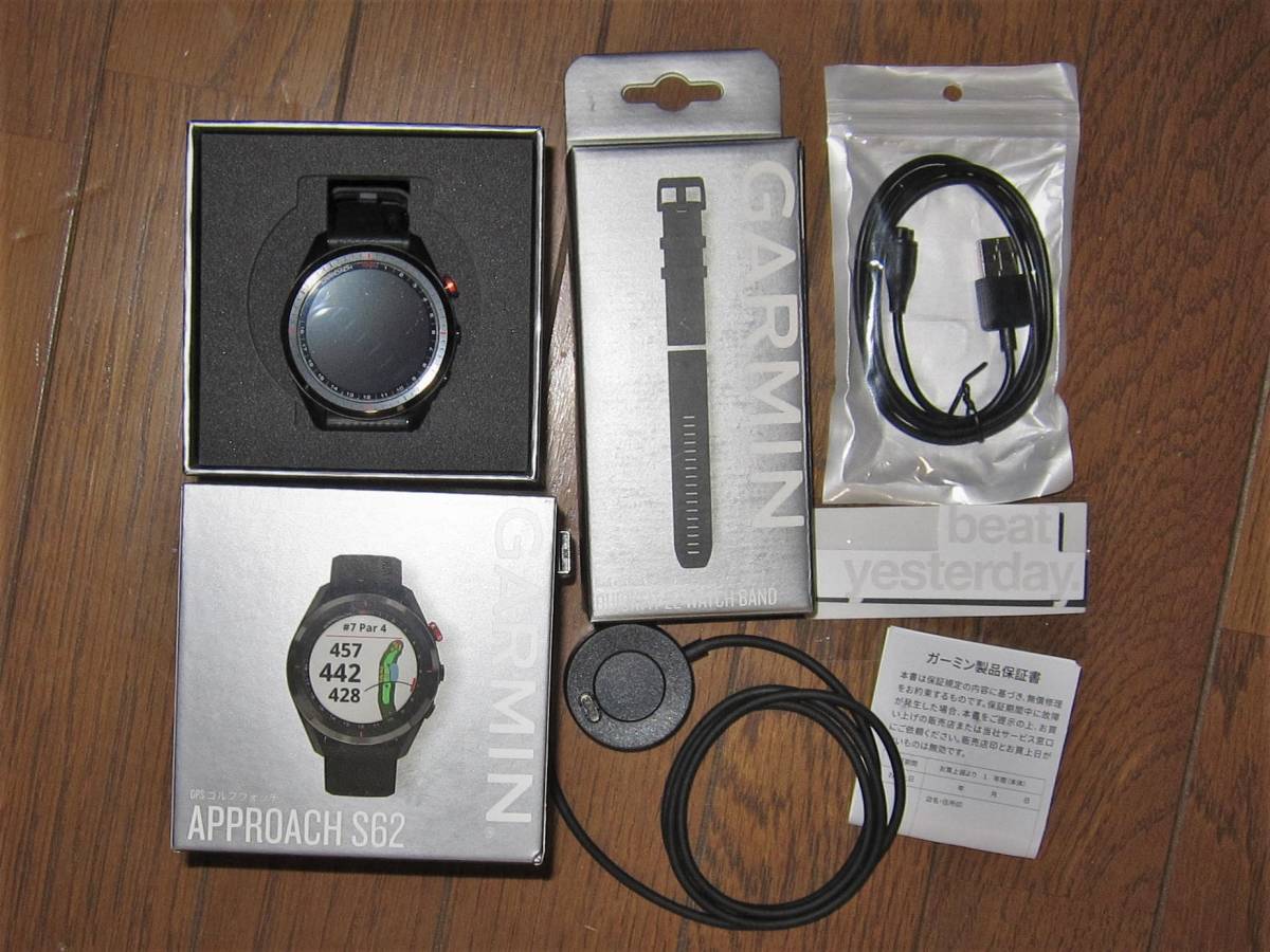 美品♪ ガーミンアプローチ S62 GARMIN Approach S62 BLACK S62