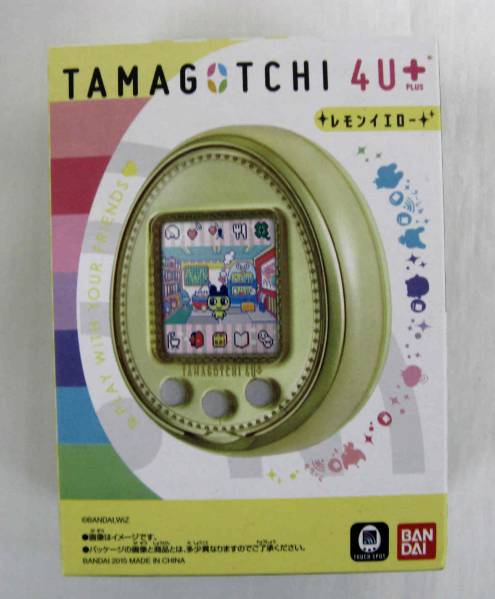 4U＋ レモンイエロー : 祝ケータイかいツー バンダイ ヤマダウェブコム 