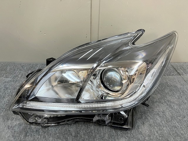 プリウス ZVW30 後期 HID/キセノン 純正 左ヘッドライト/左ヘッドランプ KOITO 47-52 ▼27007/B4/あ