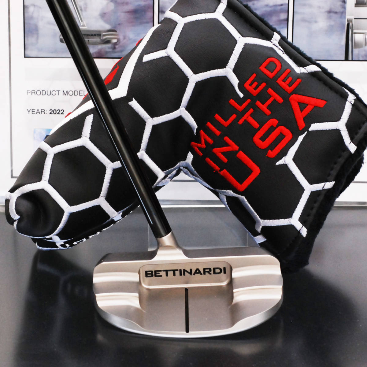 【超美品/限定】ベティナルディ SS3 センターシャフト パター 34インチ 証明書（レジストリー）付き 100本限定 BETTINARDI 畑岡奈紗