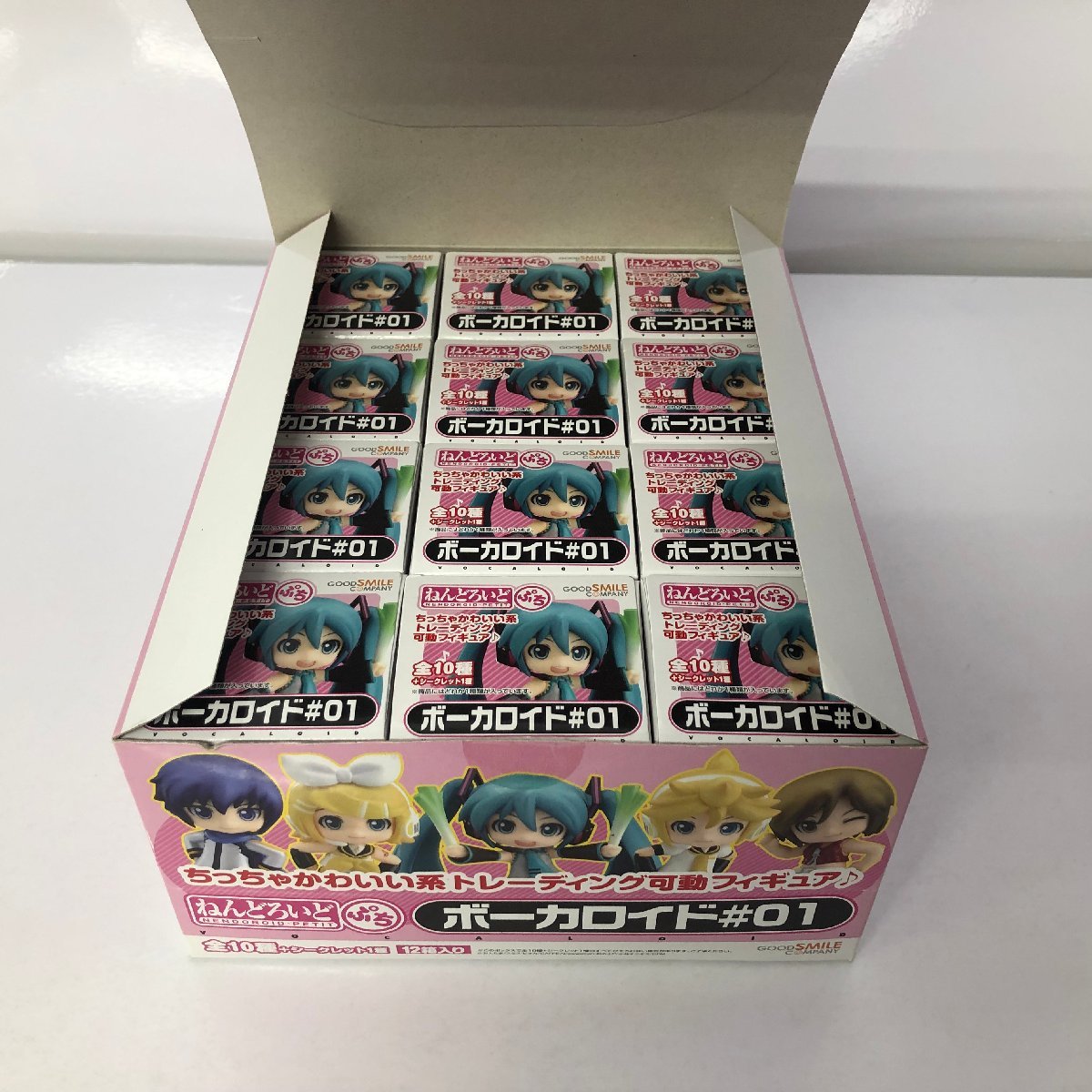 未使用品) ねんどろいどぷち 「ボーカロイドシリーズ01」 1BOX 初音