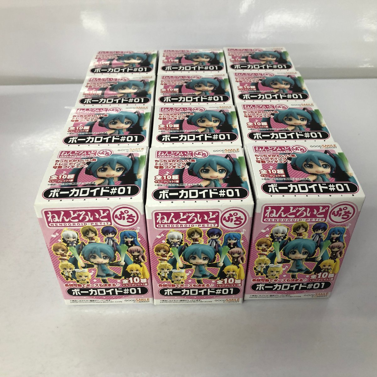 未使用品) ねんどろいどぷち 「ボーカロイドシリーズ01」 1BOX 初音