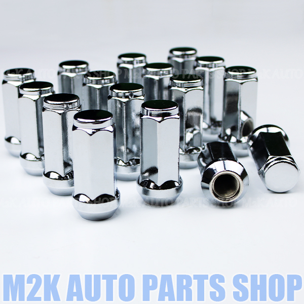 ホイールナット ロングナット 49mm P1.5 19HEX 60度 16個 SET アトレー ハイゼット bB シャトル ヤリス カローラ アクア デミオ