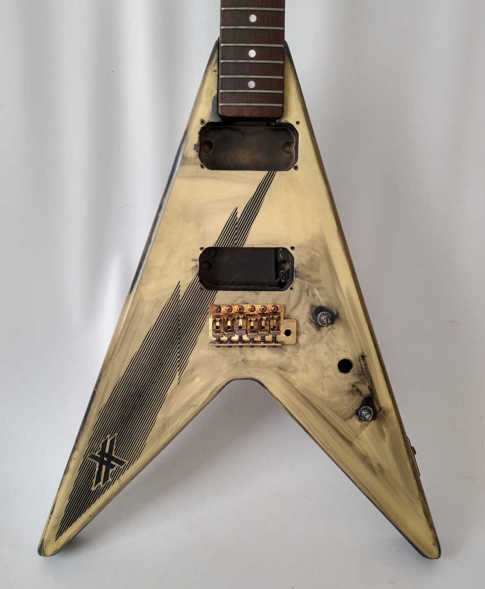 ■ジャンク■送料無料■80年代　ARIA PRO II Vタイプ XX DELUXEのほぼ抜け殻