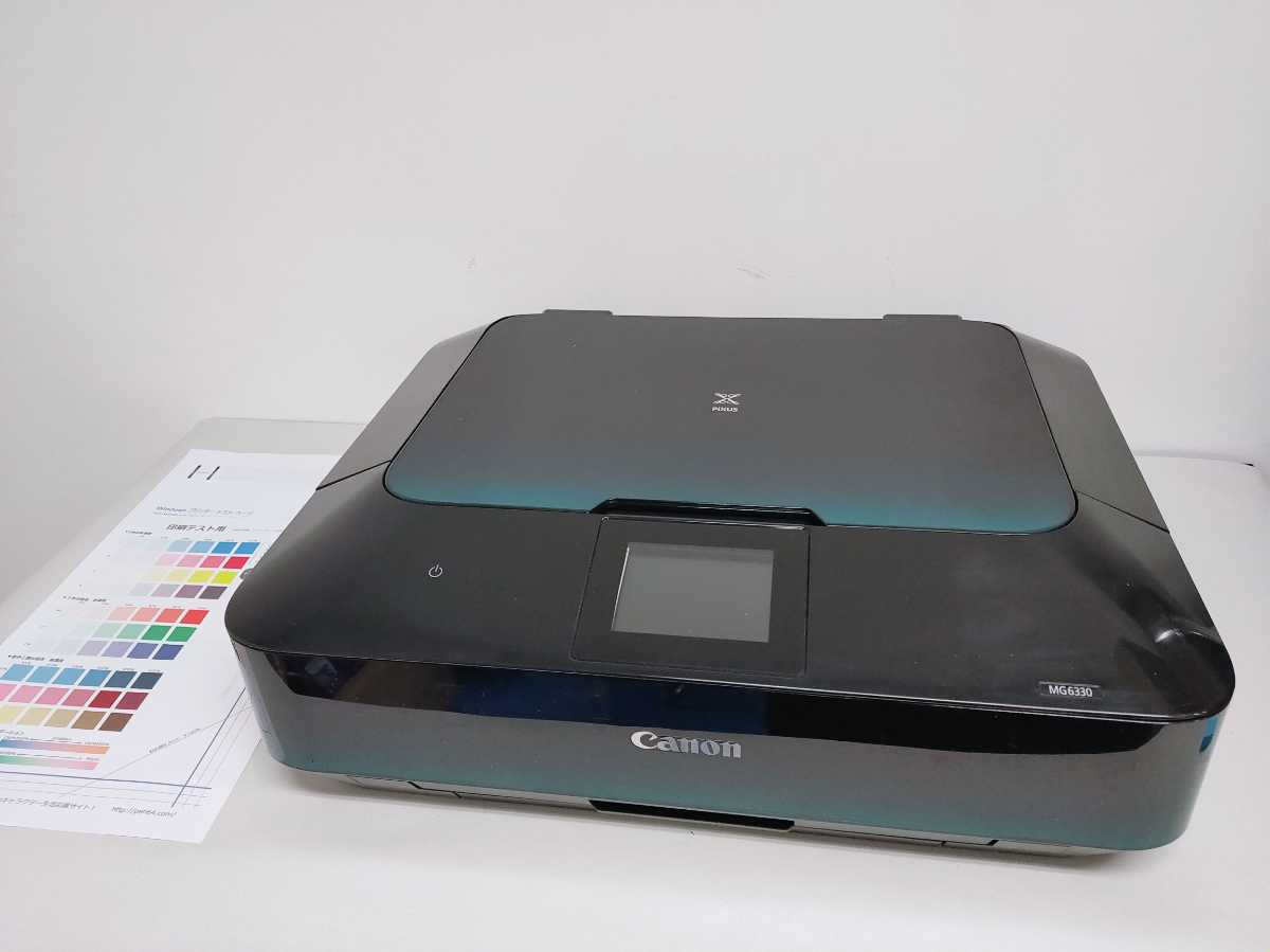  No.4566 Canon PIXUS MG6330 インクジェットプリンター 複合機 印刷枚数800枚以下(A4プリンタ)｜売買されたオークション情報、yahooの商品情報をアーカイブ公開 - オークファン キヤノン