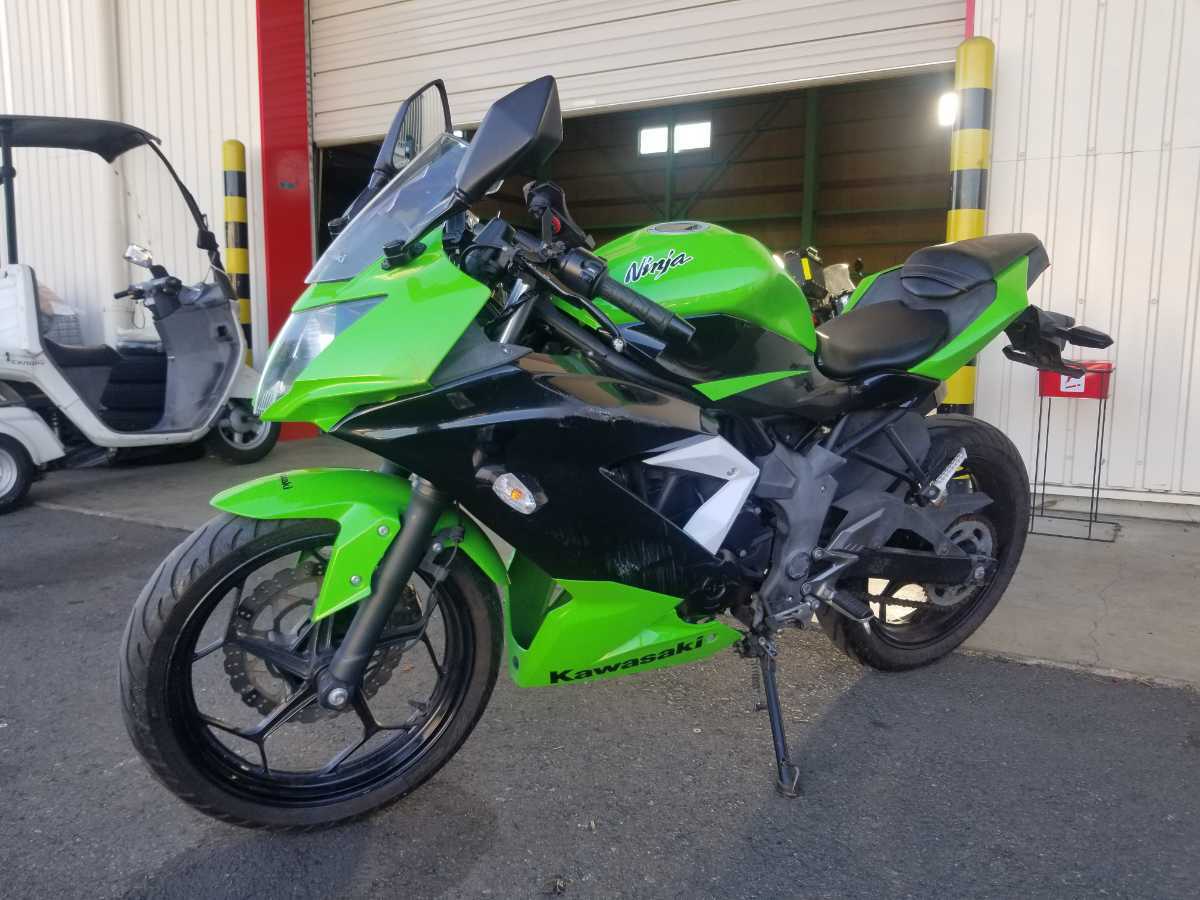 格安 BX250A ニンジャ250SL NINJA250SL セル始動 24125km ニンジャ