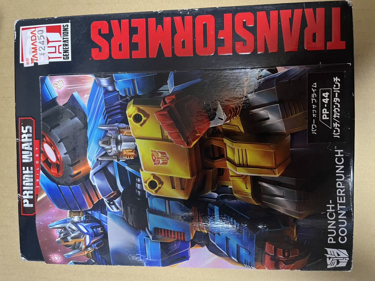 新品未開封　トランスフォーマー パンチ　カウンターパンチ