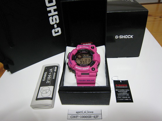 ショッピングバッグ有 G-SHOCK GWF-1000SR-4JF ★新品未使用品