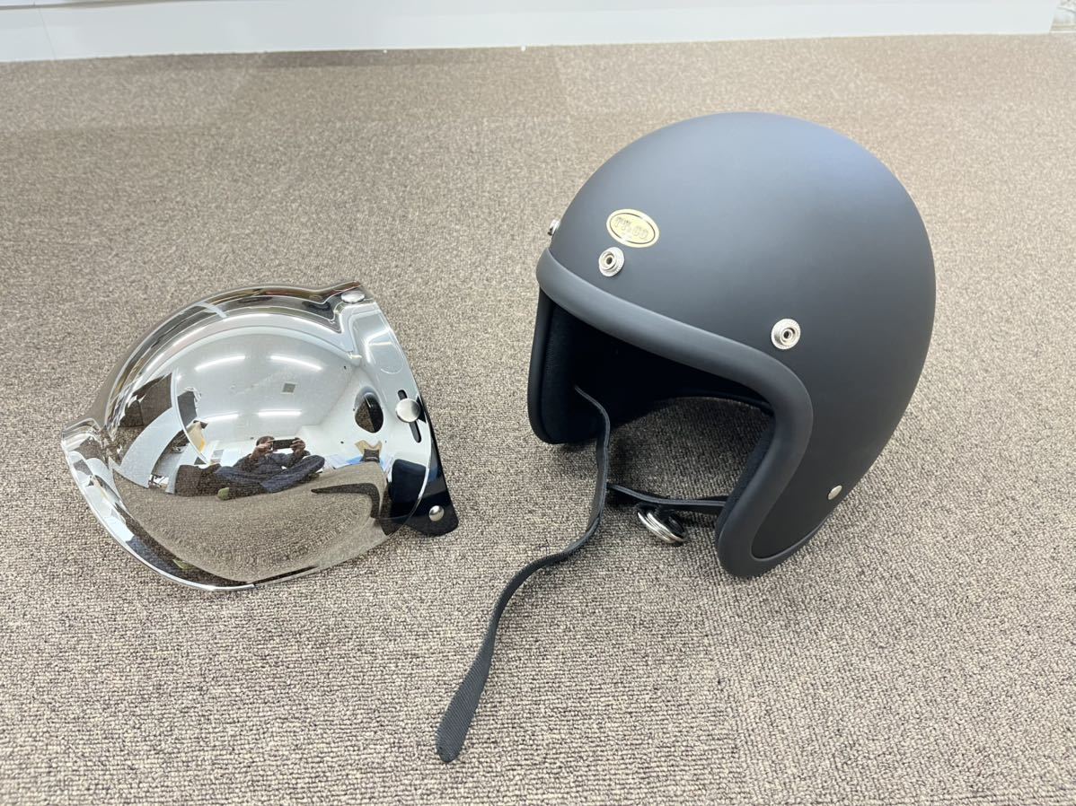 新品未使用 500TXタイプ ヘルメット XXL ミラーバブルシールド