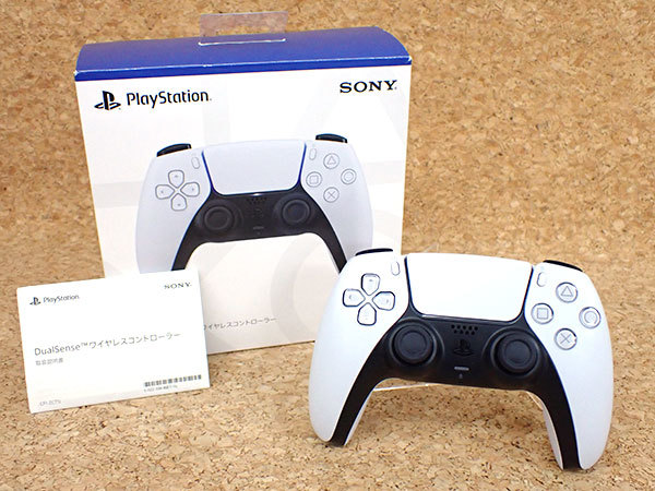 PlayStation 5 デジタル・エディション DualSense 【中古 良品】純正 PlayStation5 DualSense ワイヤレスコントローラー  ホワイト CFI-ZCT1J PS5( PlayStation 5 コントローラー ホワイト　純正