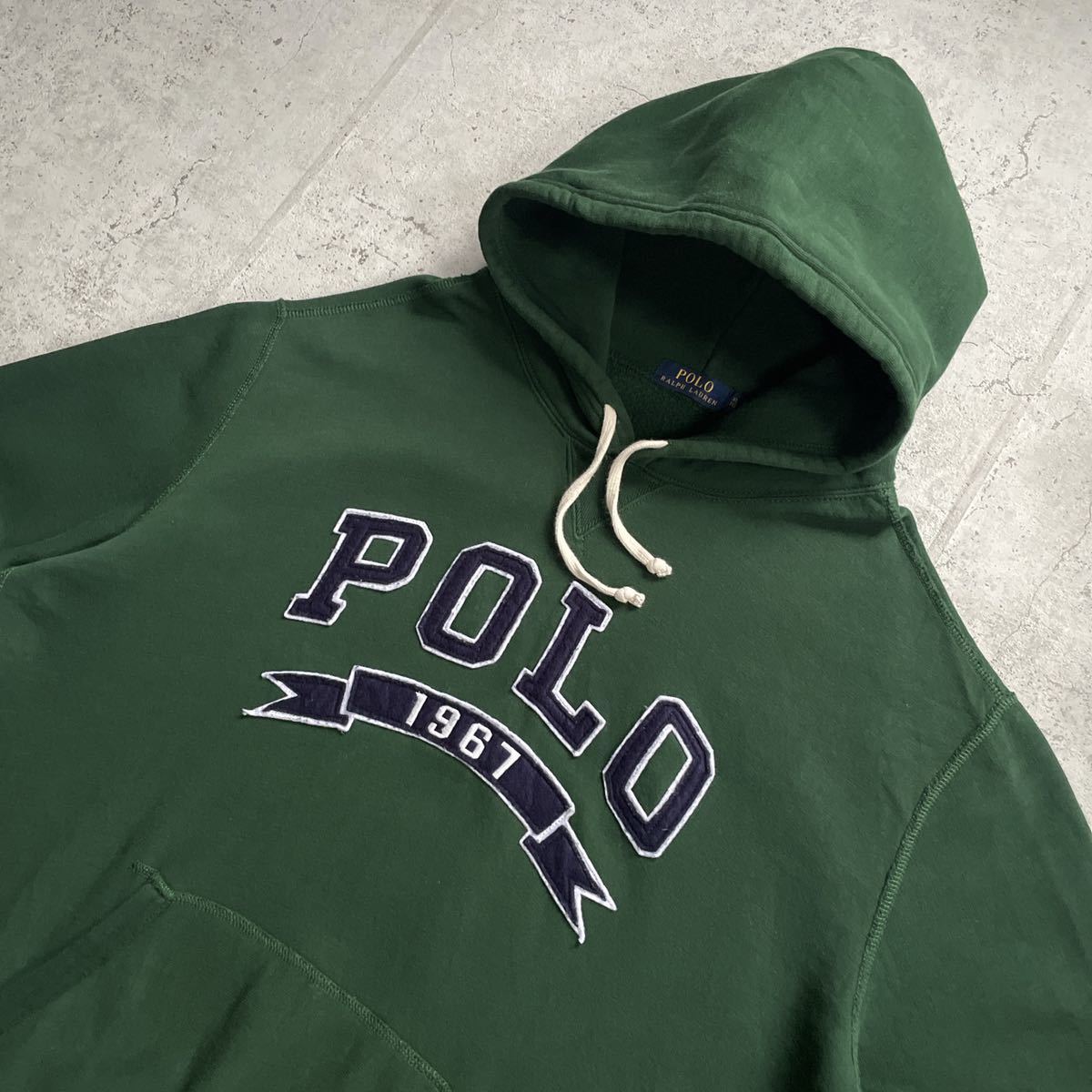 ポロラルフローレン POLOロゴ ワッペン プルオーバー パーカー 