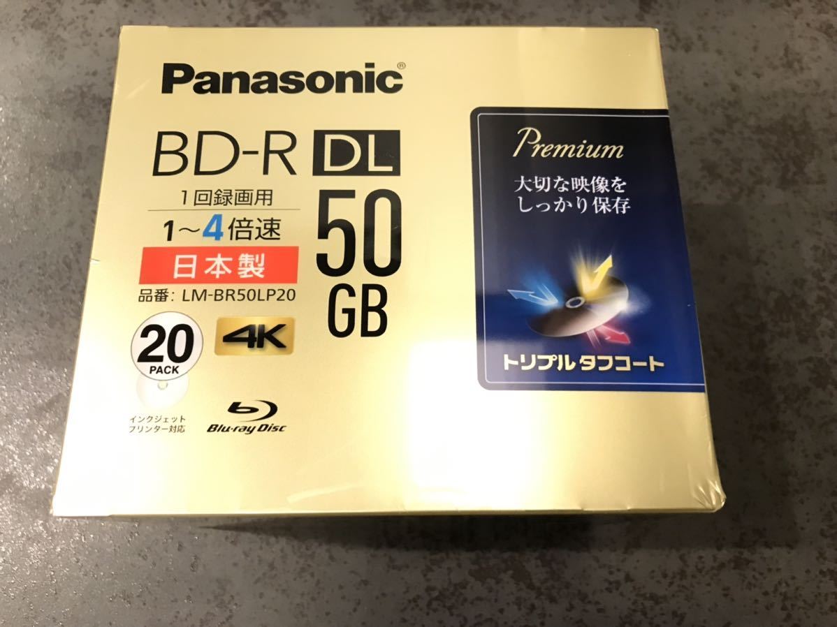 人気定番，人気 Panasonic ブルーレイディスク LM-BR50LP20 &times;2個 パナソニック Blu-ray ブルーレイデッキ(ブルーレイ)｜売買されたオークション情報、yahooの商品情報をアーカイブ公開 - オークファン ブルーレイ