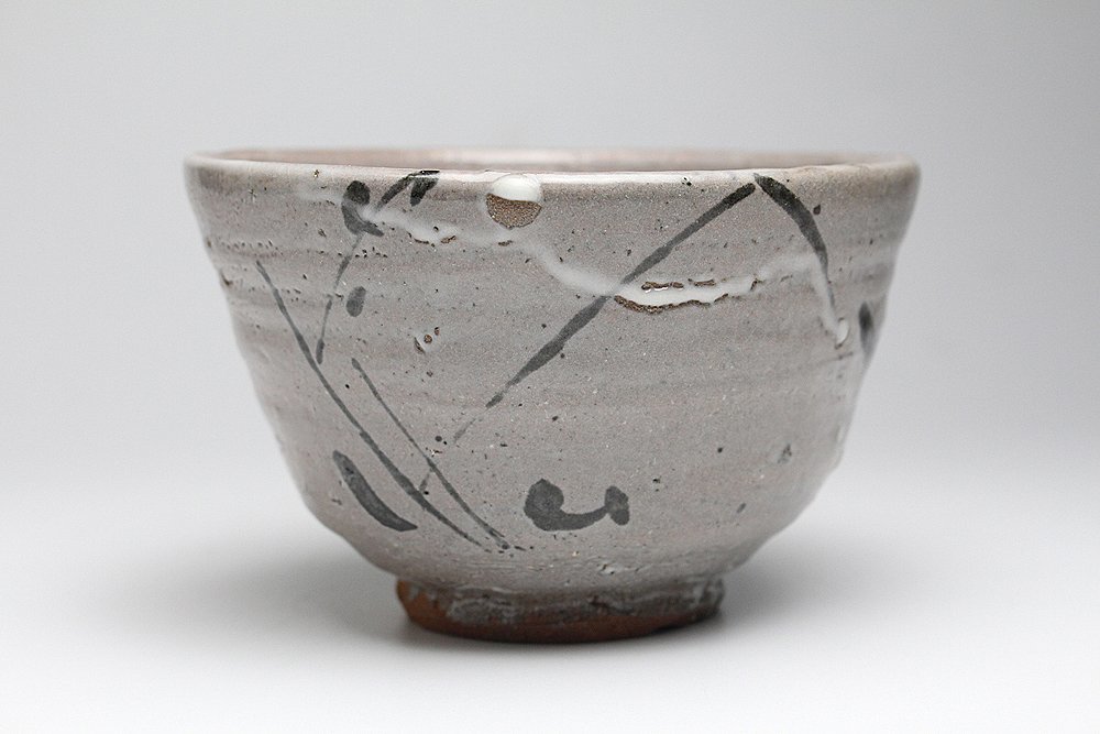 ◇SABI◇ 西岡小十 絵唐津 茶碗 共箱 ◇ 無傷 保証品 優品です 西岡小
