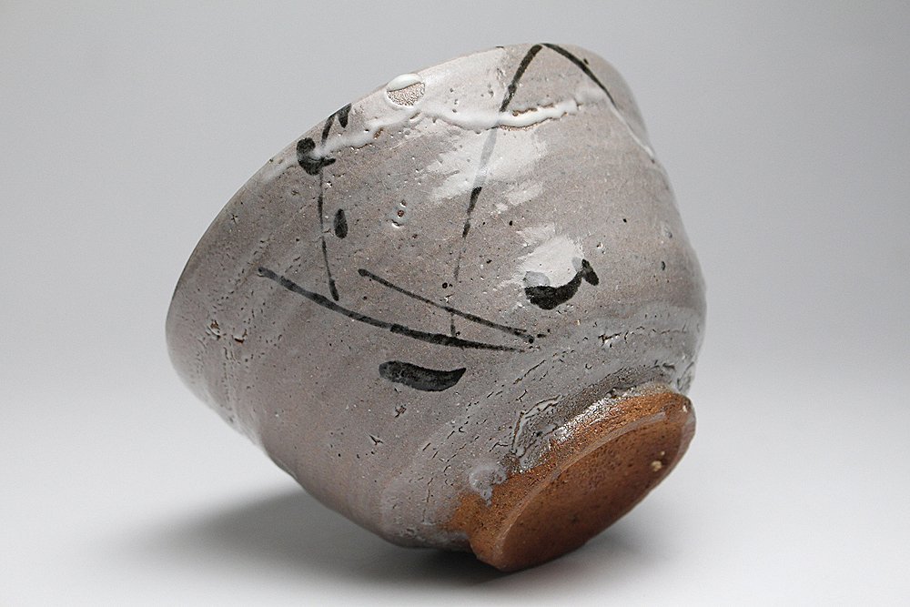 ◇SABI◇ 西岡小十 絵唐津 茶碗 共箱 ◇ 無傷 保証品 優品です ,◇西岡