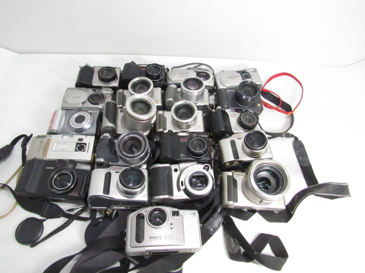 【デジカメ5点セット】CANON CASIO OLYMPUS など ☆デジカメ コンパクトデジタルカメラ 5点セット Canon CASIO FUJIFILM