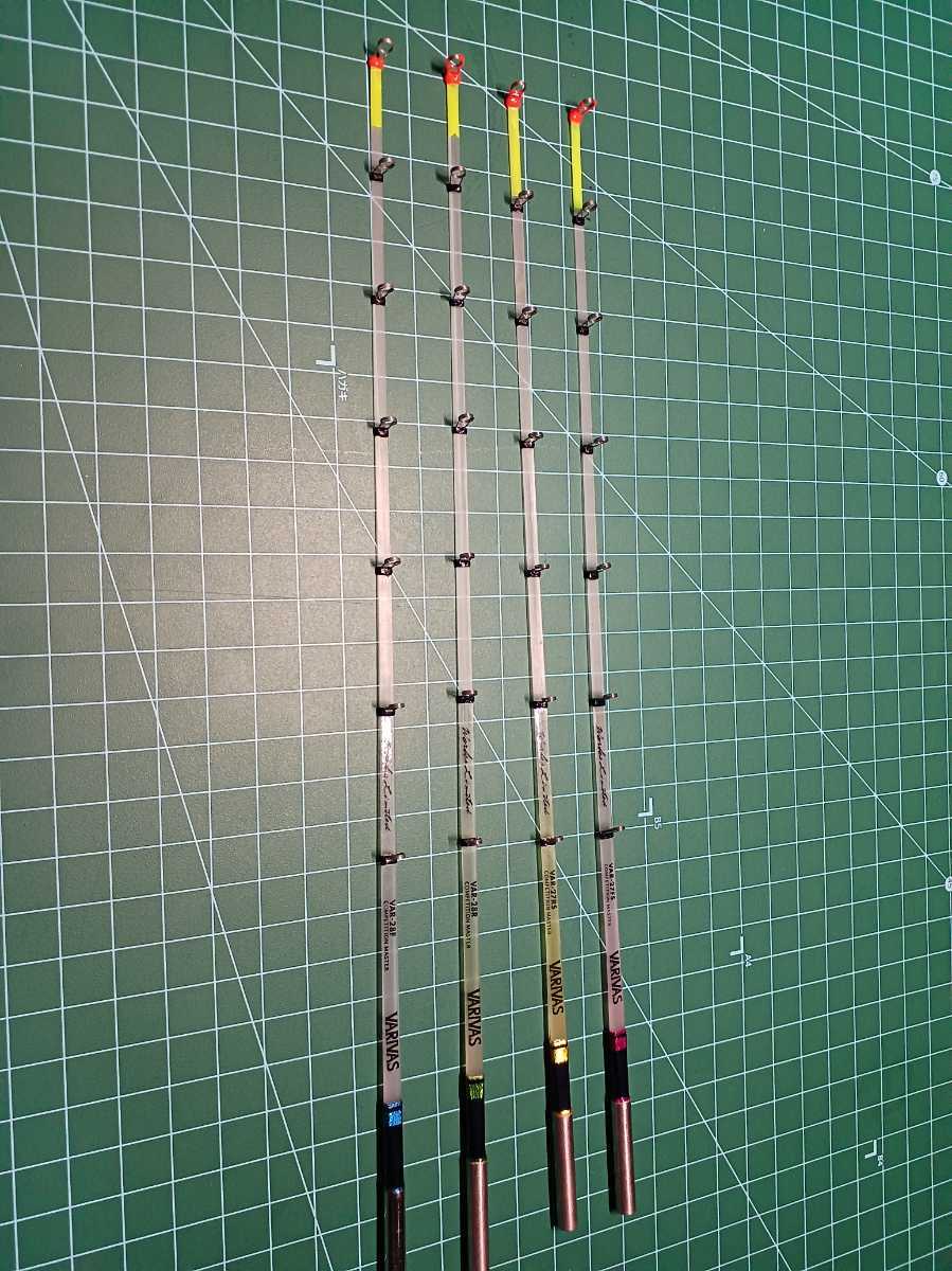 VARIVAS ワカサギ穂先 MAX322HRX、MAX319、2本セット ワカサギ穂先