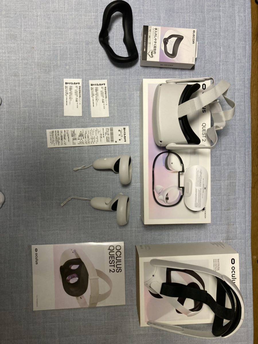 Quest2 128GB + eliteストラップ + ケース