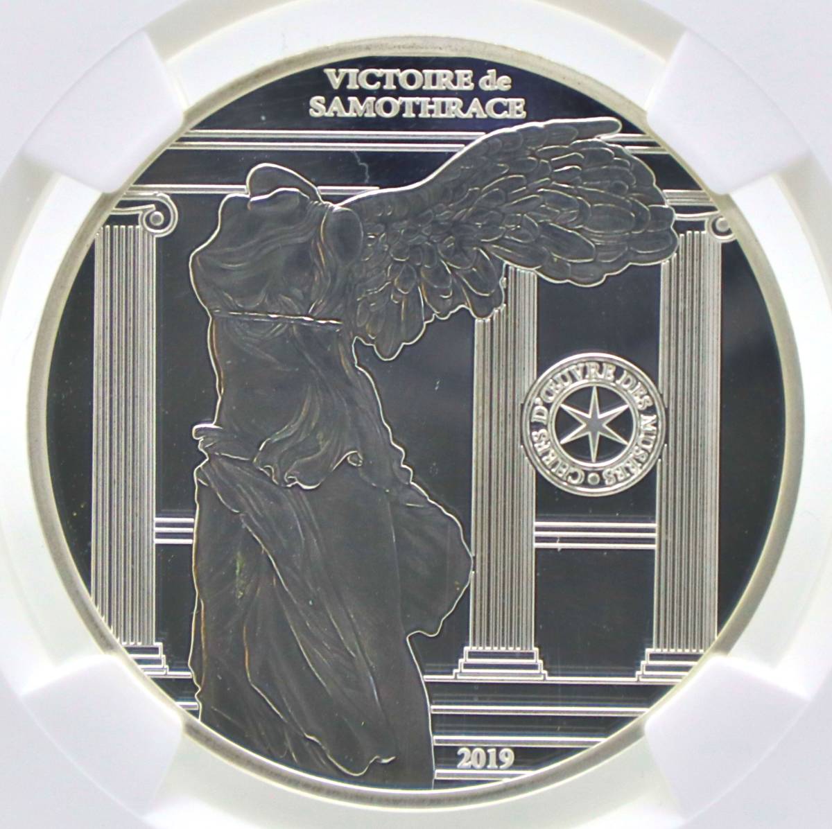 最高鑑定】2019年 フランス 10ユーロ 銀貨 サモトラケのニケ PF70 