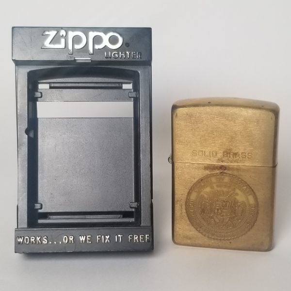 Brass Zippo Solid Lighter - SOLID BRASS Classic | ZIPPO STATE