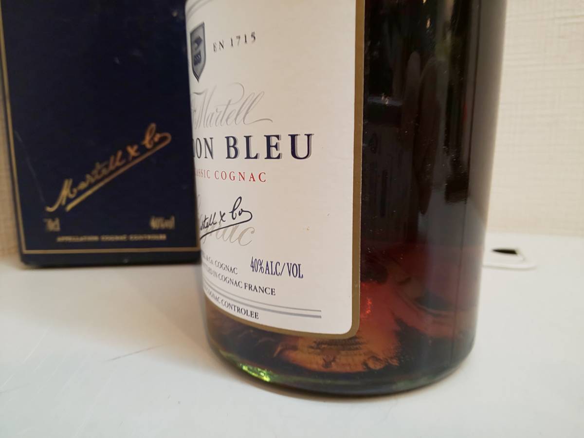 箱付き)MARTELL Cordon Bleu 1715 コニャック 未開封 箱付き)MARTELL