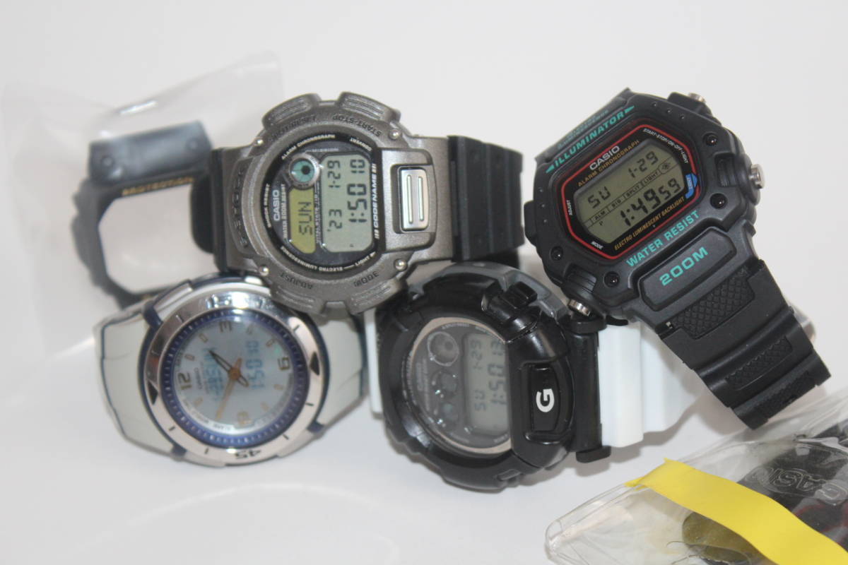 CASIO カシオ G-SHOCK WAVE CEPTOR 4本セット DW-290 ミッション 