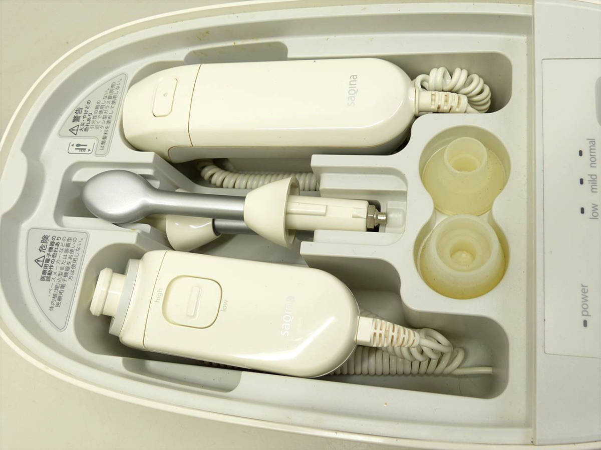 〓 saqina/サキナ エステマシン サキナピノ スチーマー＆テスラー