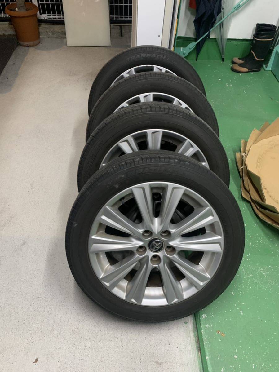 30 アルファード ヴェルファイア 純正ホイール タイヤセット235/50R18 