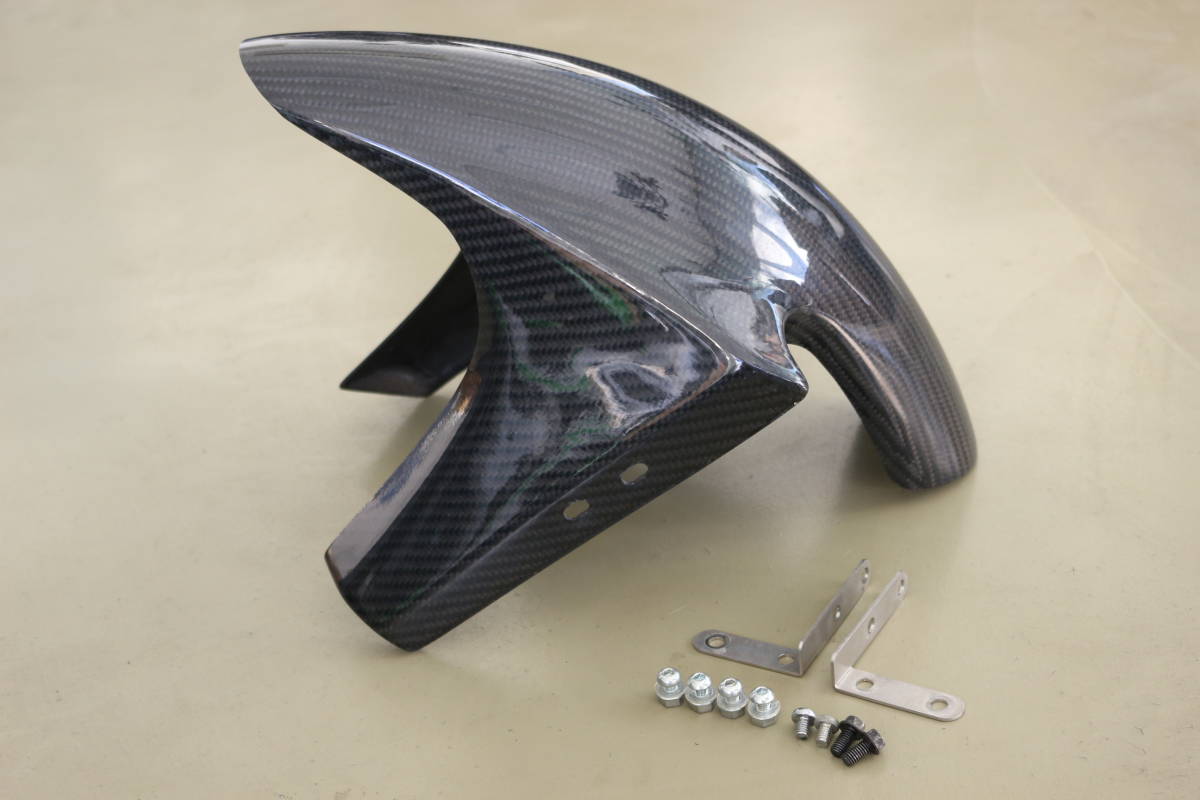 KAWASAKI KSR110 11'～15' A-TECH カーボン フロントフェンダー 展示車