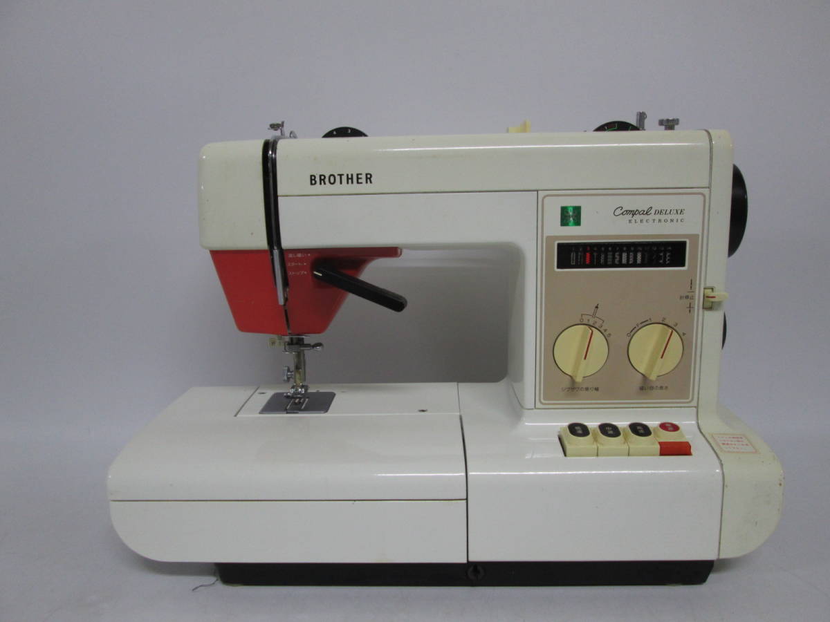 0130 U8528ブラザー BROTHER ミシン ZZ3-B752 電子コンパル