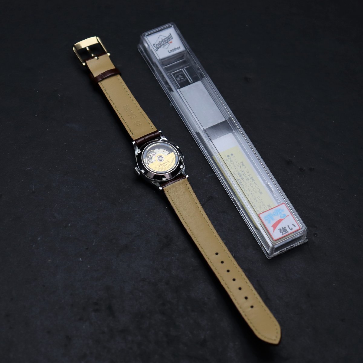 ORIS オリス ポインターデイト 7405 Cal.574 自動巻き 17石 裏スケ 