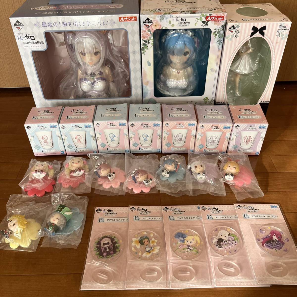 一番くじ Re:ゼロ リゼロ ラストワン賞 エミリアアートスケール
