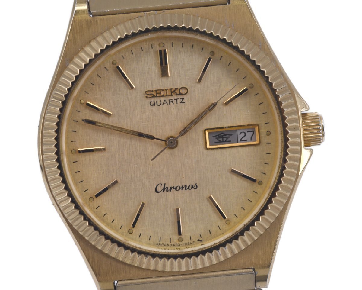 SEIKO セイコー クロノス Chronos 腕時計 Yahoo!オークション メンズ