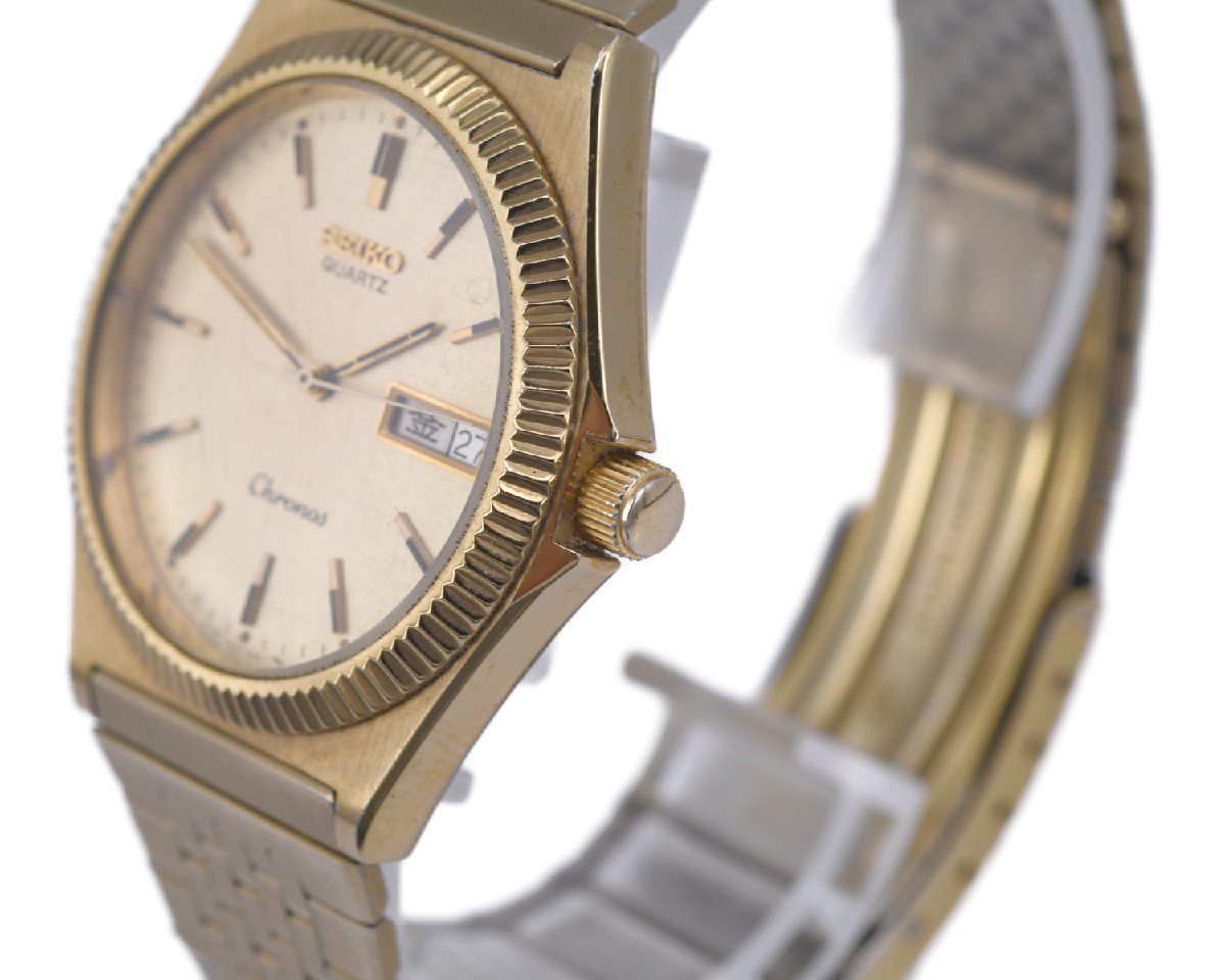 中古品] 稼働品【SEIKO】セイコー Chronos クロノス クォーツ 7433
