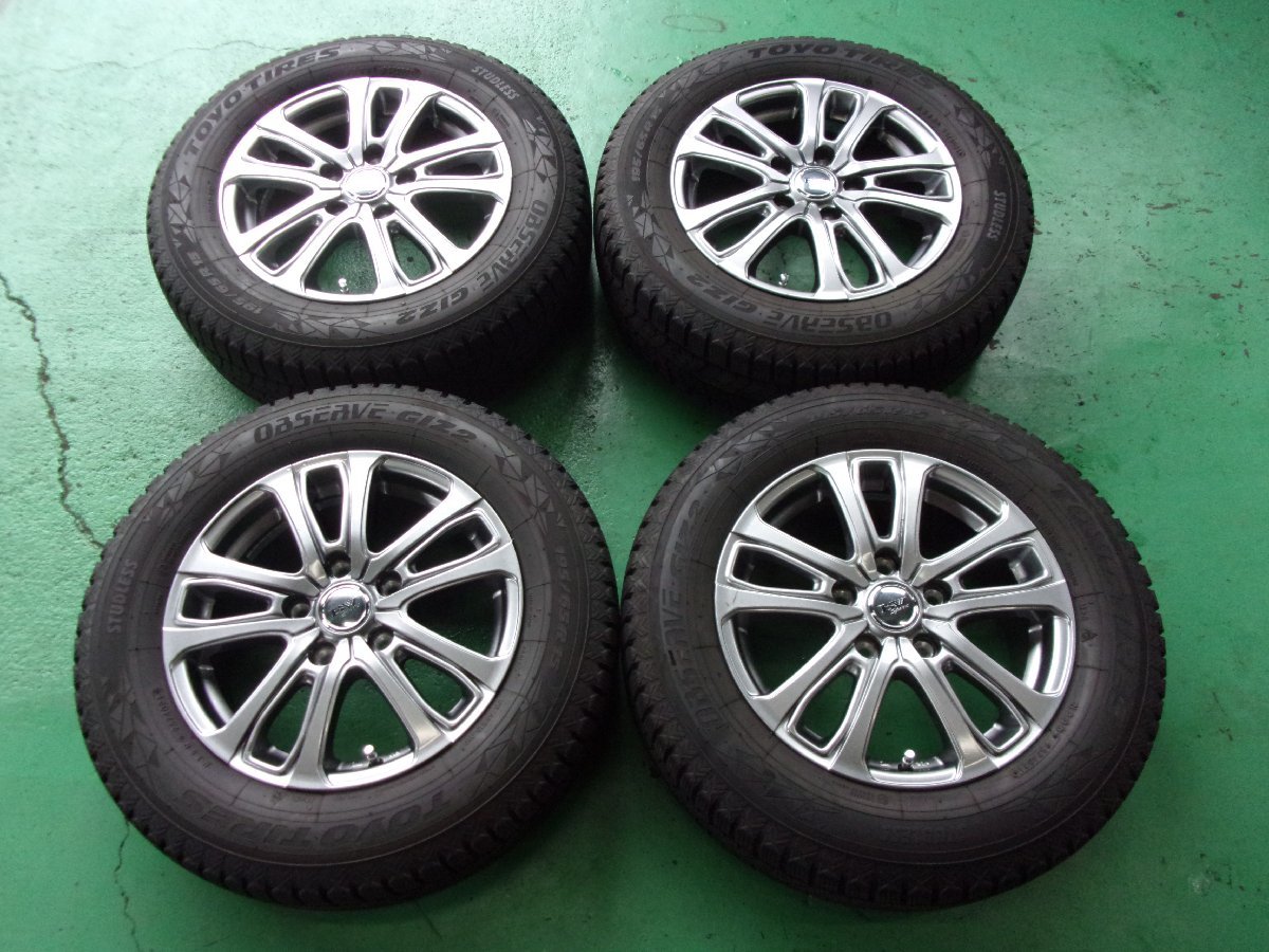 15インチ アルミホイール 114.3 6j 5穴 pcd114.3の通販 -6j 5穴の中古 
