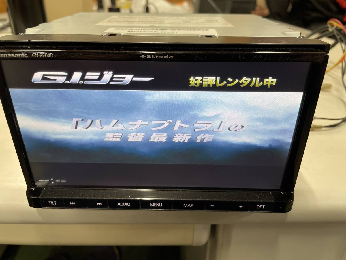 Panasonic ストラーダ 彩速ナビ 7インチ 型番：CN-RA04WD CN-RE04D