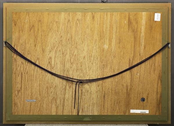 【真作】【WISH】ラッセン C.R. Lassen「マザーズ ラブ」アータグラフ キャンバス仕様 30号 大作 証明シール ◆イルカ　 #23012581_8