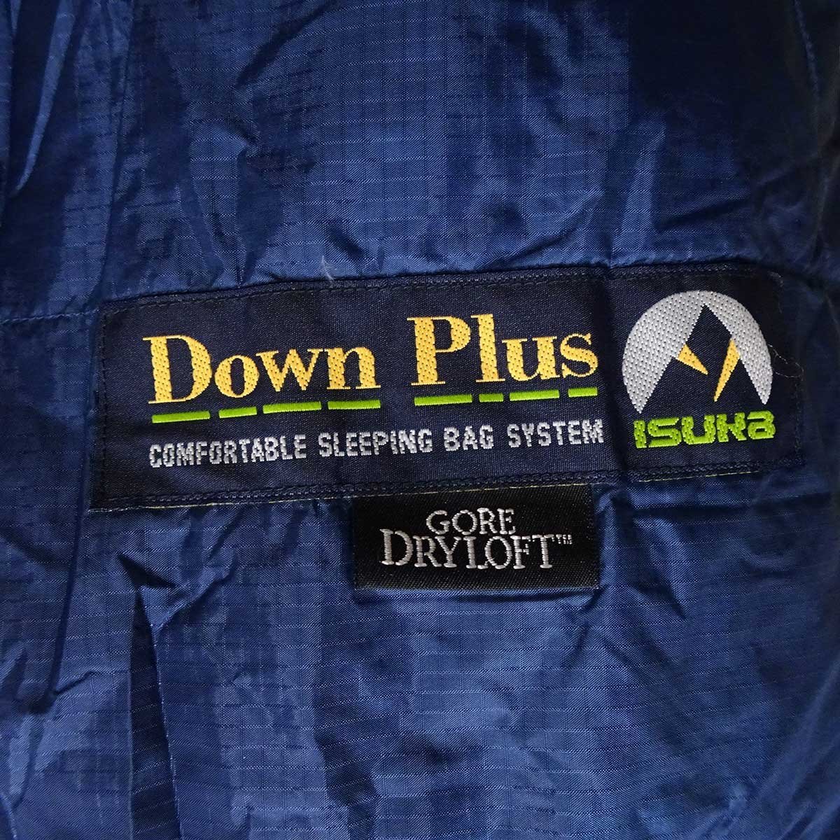 中古】イスカ DOWN PLUS デナリ DENALI-DL ISUKA シュラフ 寝袋 登山